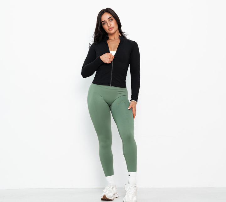 The Dawn Sculpt Zip Jacket