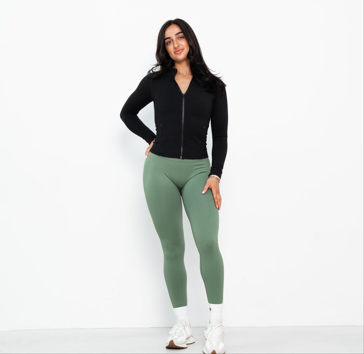 The Dawn Sculpt Zip Jacket