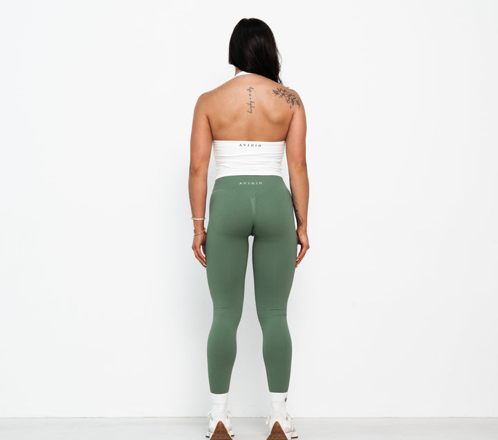 The Dawn Halter Top- White