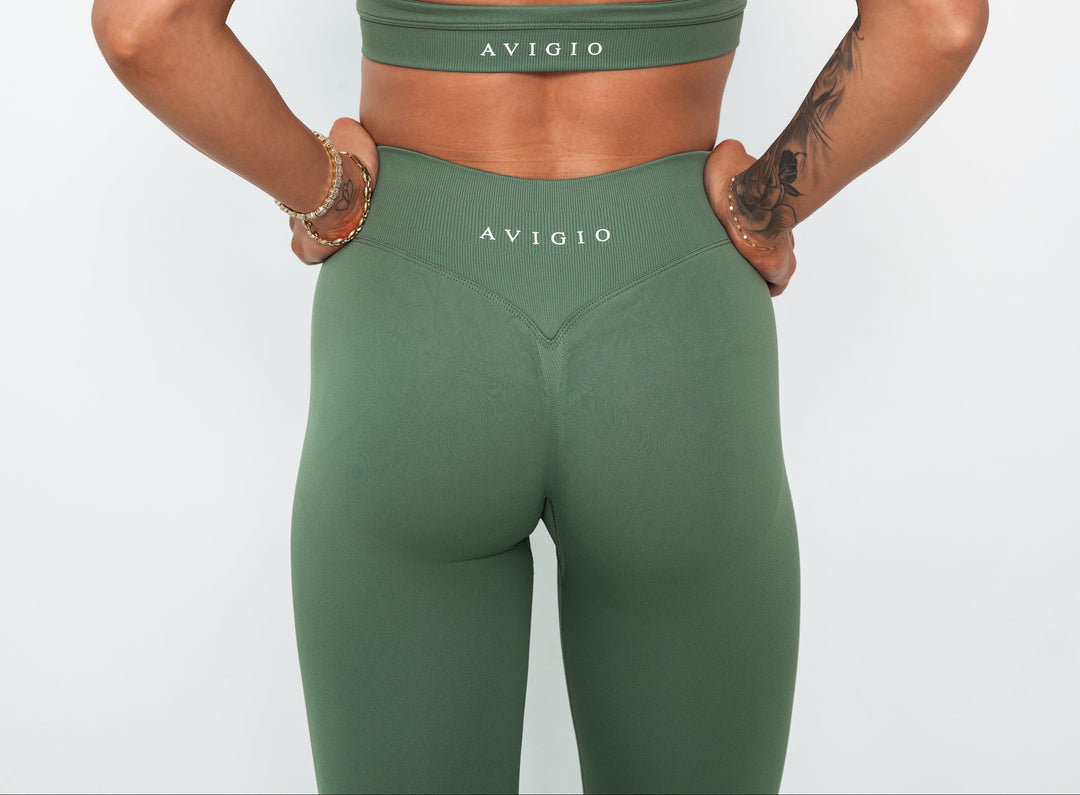 The Dawn Leggings - Sage Green